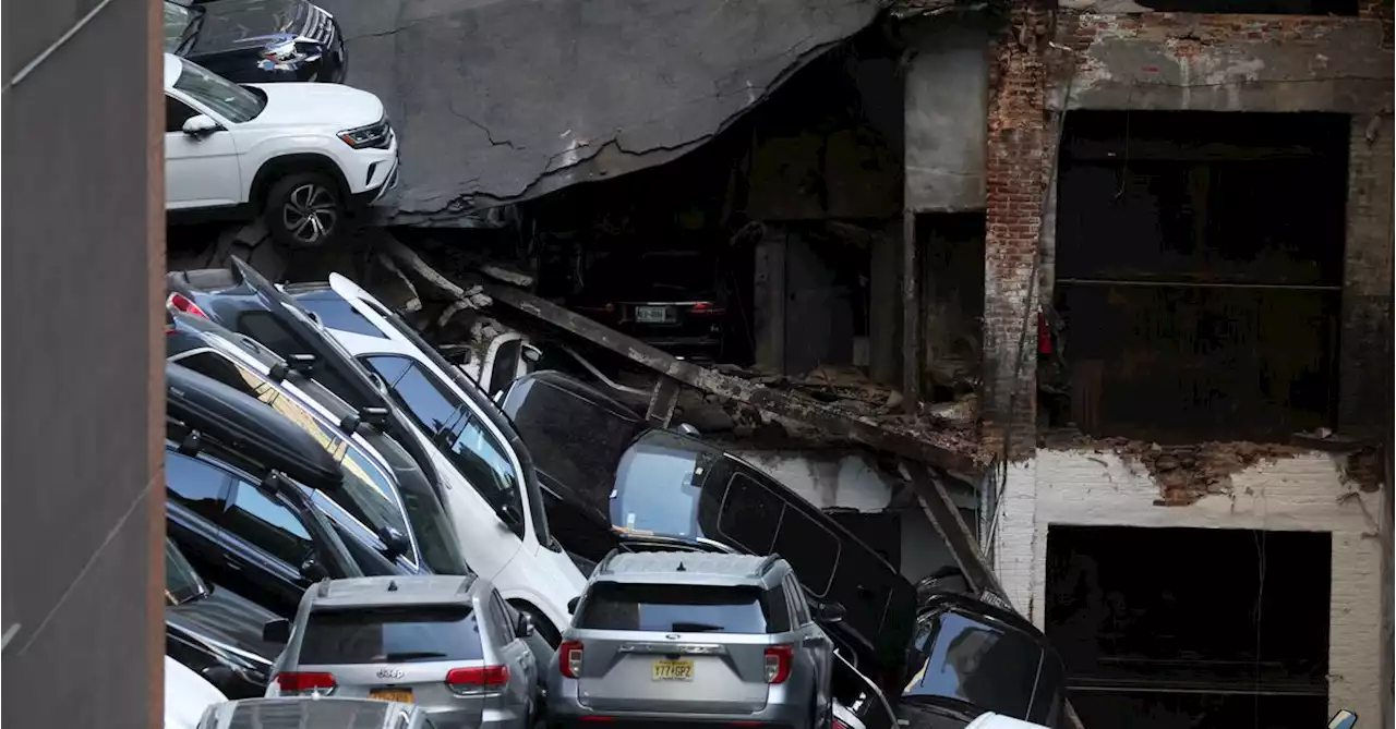 At least one dead, 5 injured in Manhattan parking structure collapse