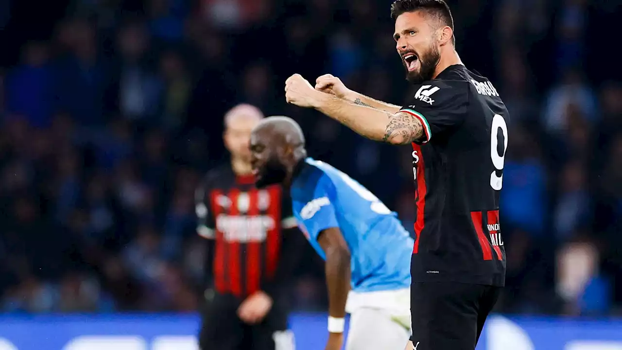 EN DIRECT - Naples-AC Milan: Giroud et Maignan envoient les Rossoneri dans le dernier carré