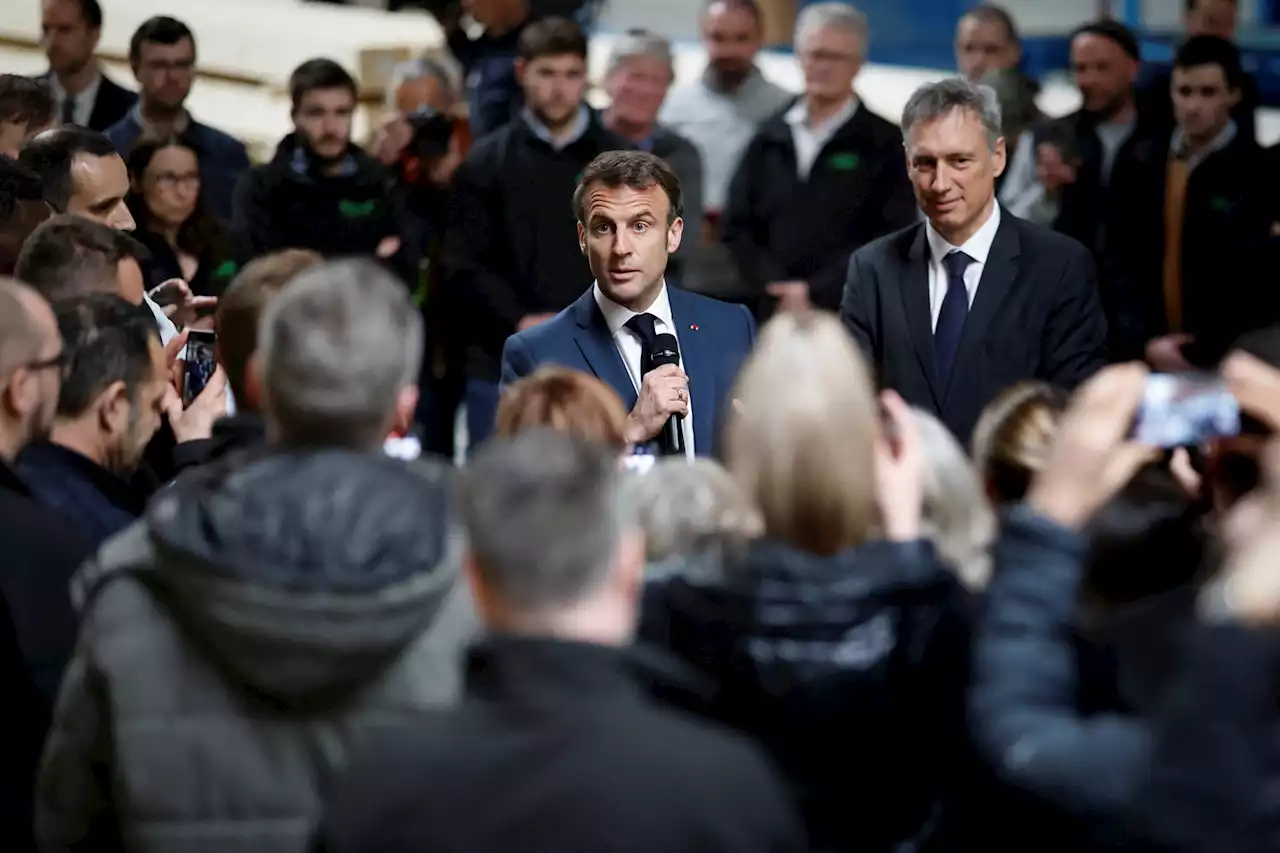 VIDÉO - Emmanuel Macron en Alsace : 'C'est pas des casseroles qui feront avancer la France'