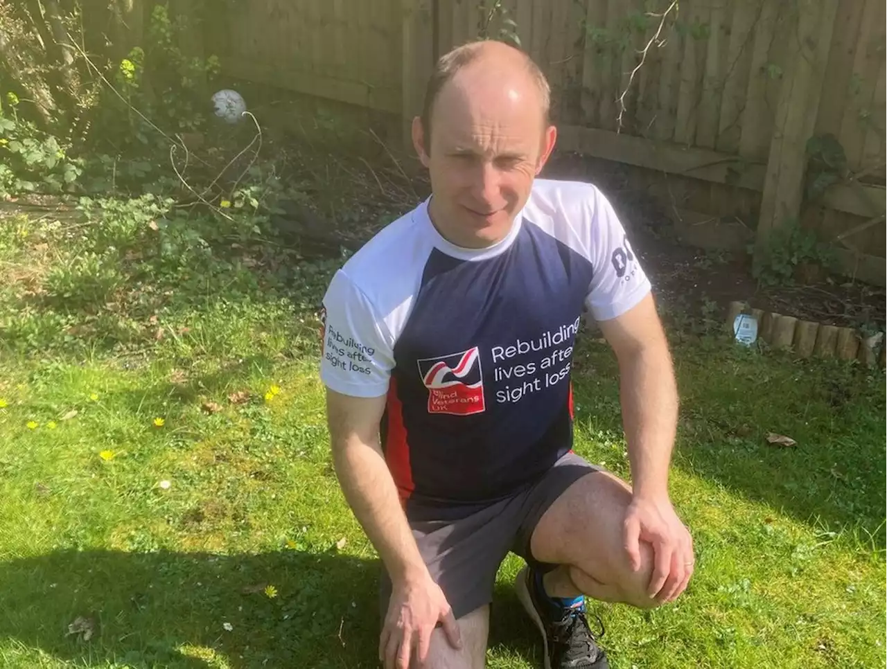 Shrewsbury navy veteran who lost his sight at 24 to take on London Marathon