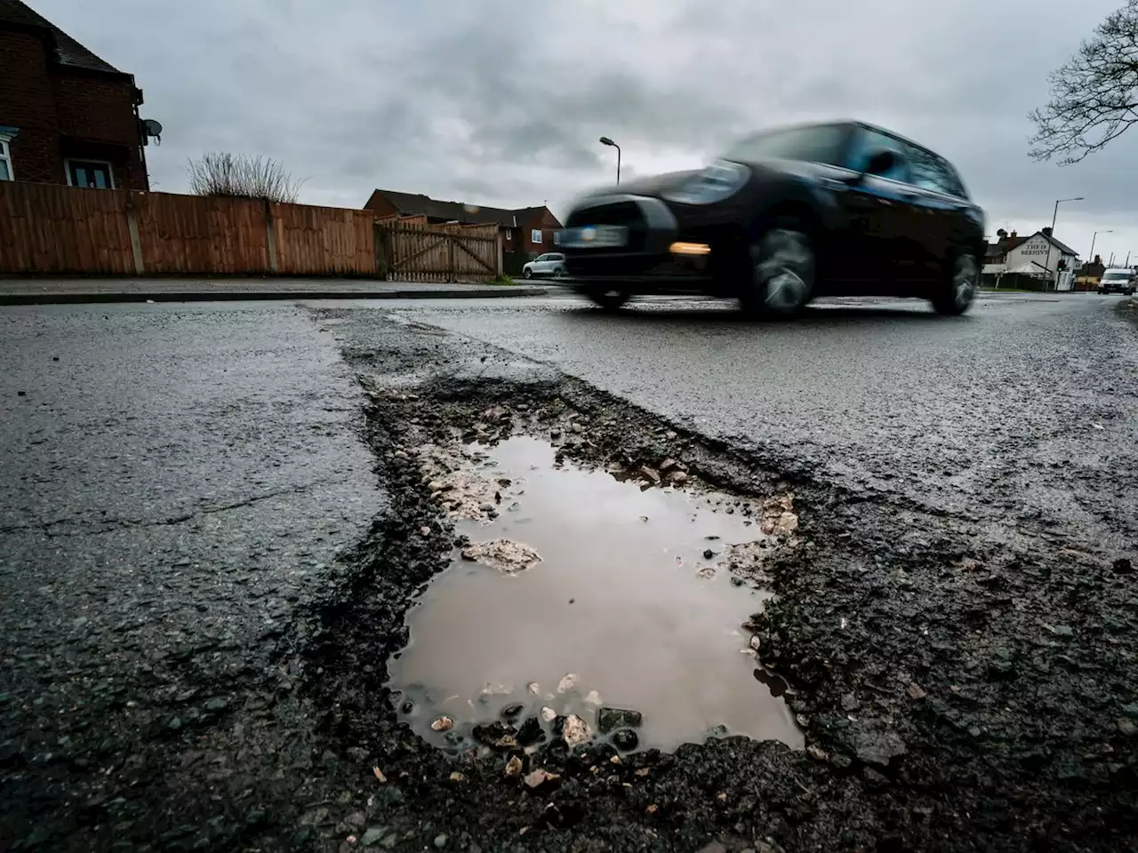 Telford and Powys councils 'reported fewest potholes last year'