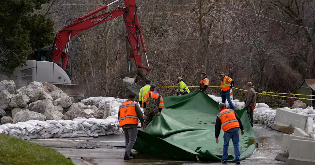 Cold temps ease flooding risk in Utah — for now