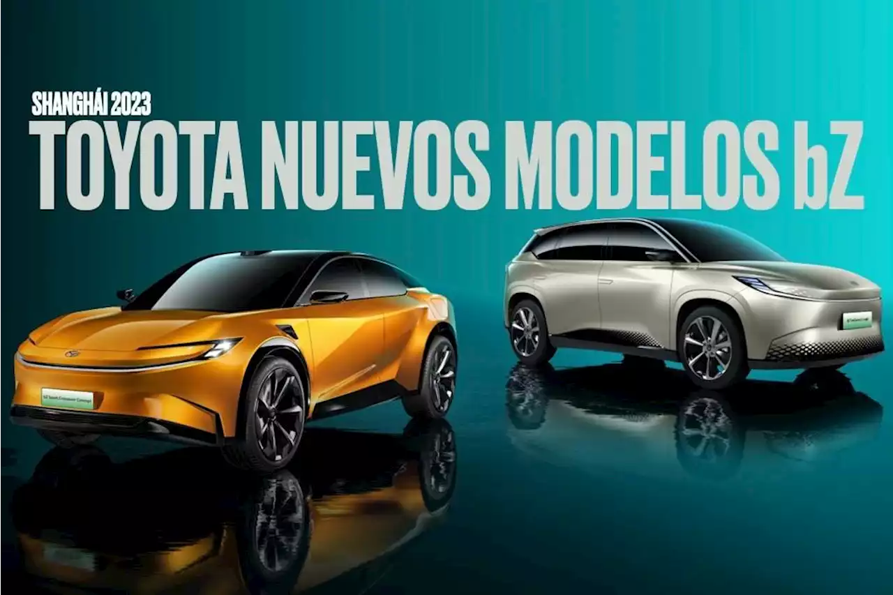 Toyota bZ Sport Crossover y bZ FlexSpace en el Salón de Shanghái 2023