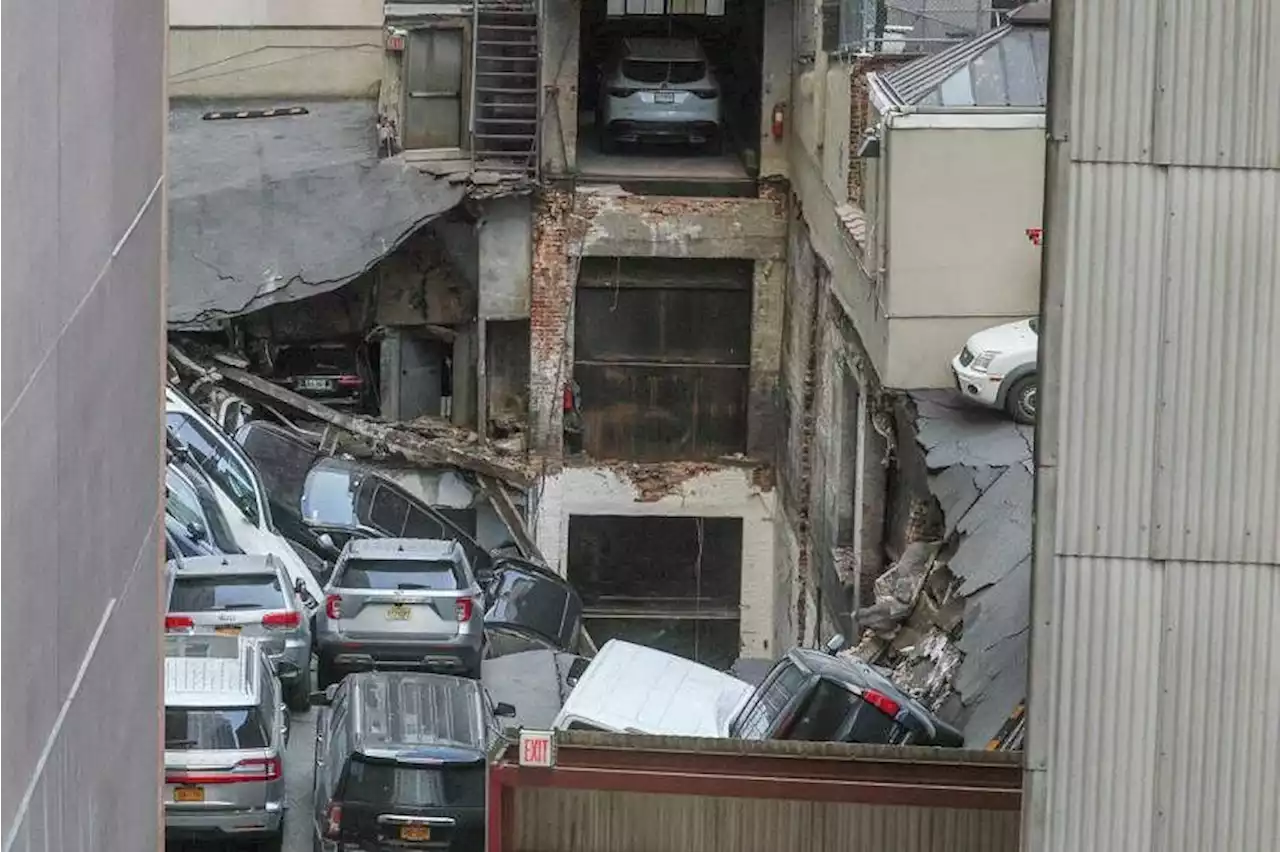 At least one dead, 5 injured in New York building collapse