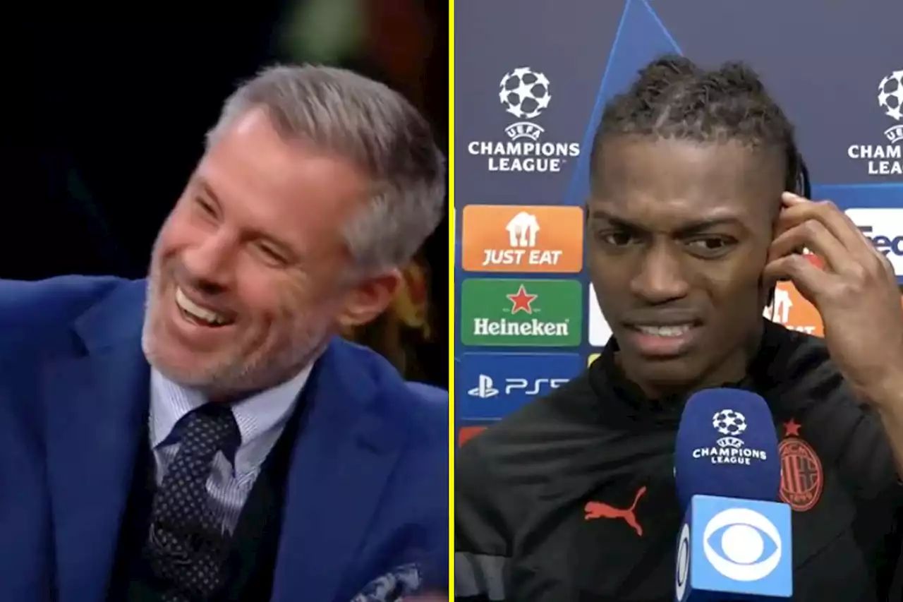 Leao bemused by Carragher in interview that had Richards, Henry and Abdo in stitches