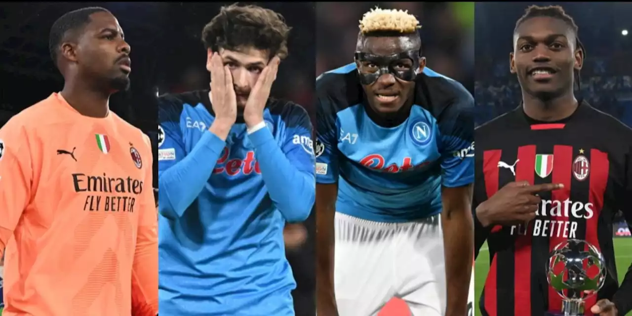 Pagelle Napoli-Milan: Maignan ipnotizza Kvaratskhelia, Osimhen fatica, Leao show