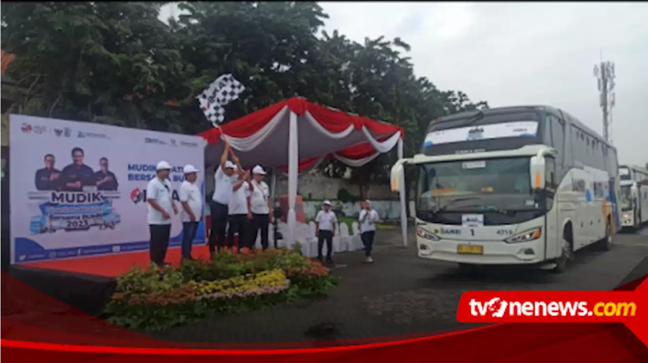 Tekan Angka Kecelakaan dan Kurangi Kepadatan di Jalan Raya, INKA Berangkatkan Peserta Mudik Gratis