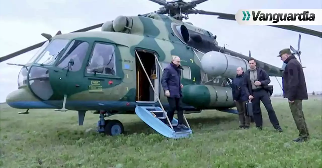 Putin y Zelenski visitan tropas en frentes de batalla, en Ucrania