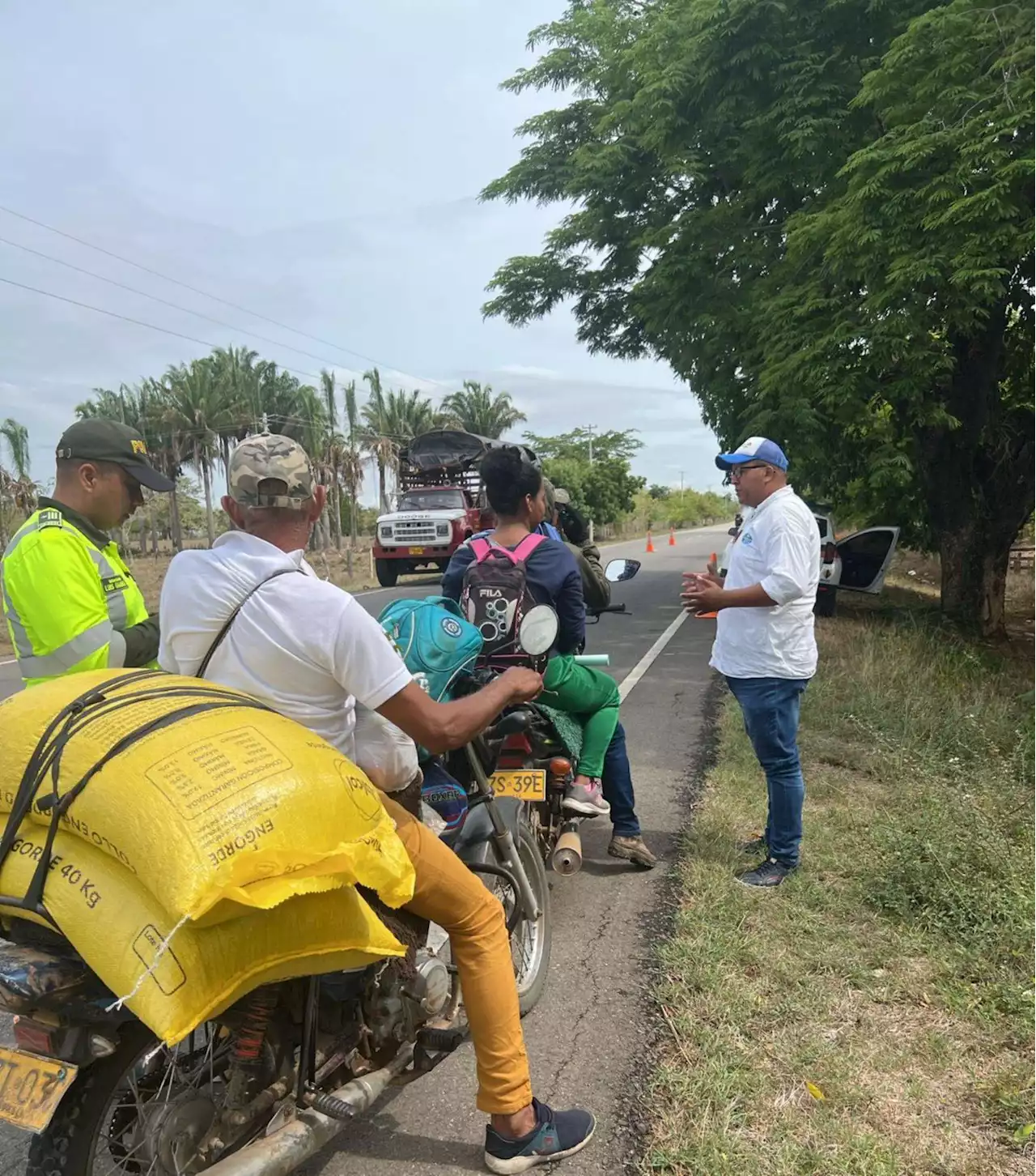 Controles para el control del tráfico de flora y fauna en Santa Ana, Magdalena