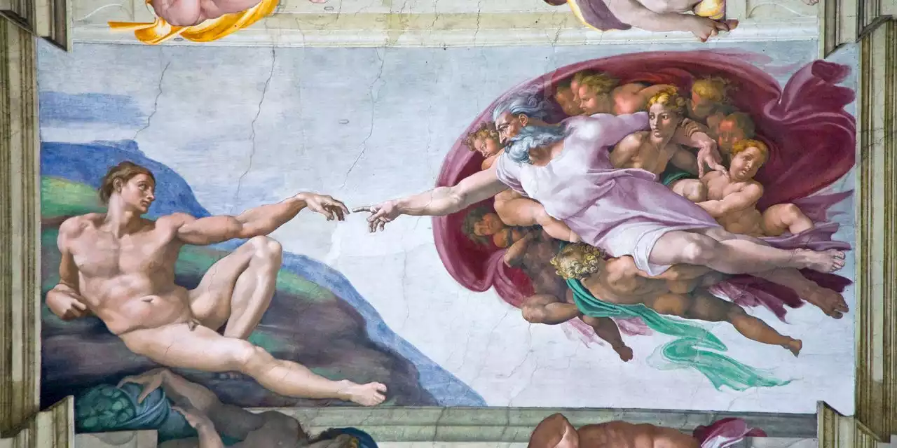 Is That a Secret Michelangelo Selfie at the Sistine Chapel?