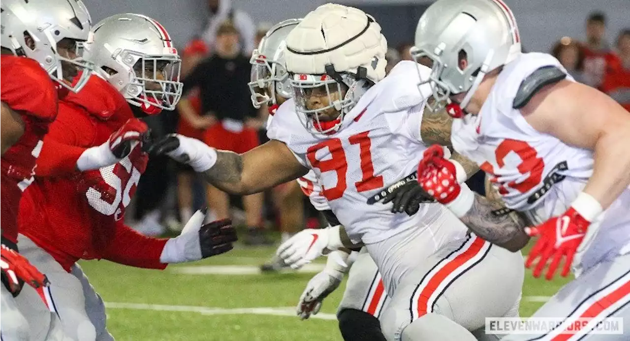 Photos from Ohio State's Second Scrimmage of the Spring and Student Appreciation Day