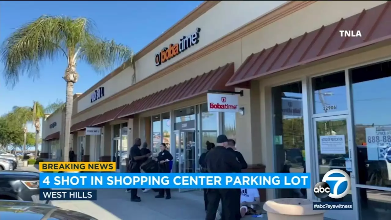 1 killed, at least 3 injured in shooting at shopping center in West Hills