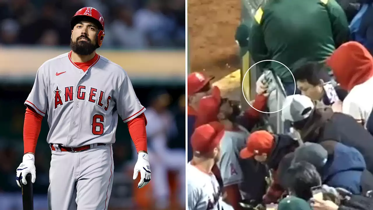 Los Angeles Angels third baseman Anthony Rendon 'can't comment' on fan altercation in Oakland