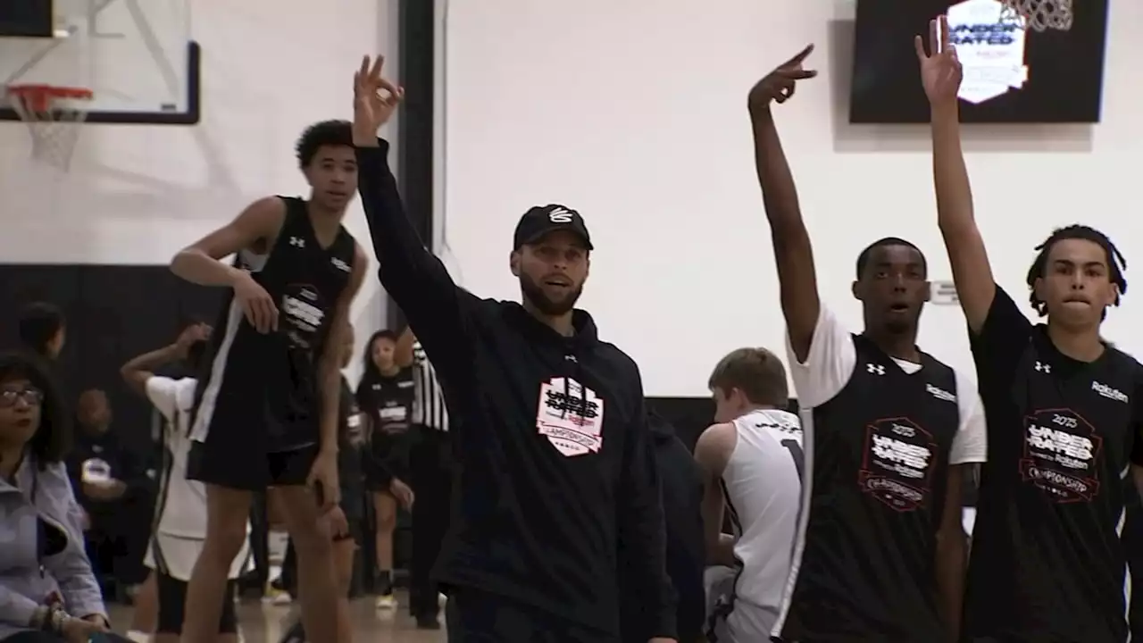 Stephen Curry's Underrated Tour stops in Oakland, spotlights under-recruited high school athletes