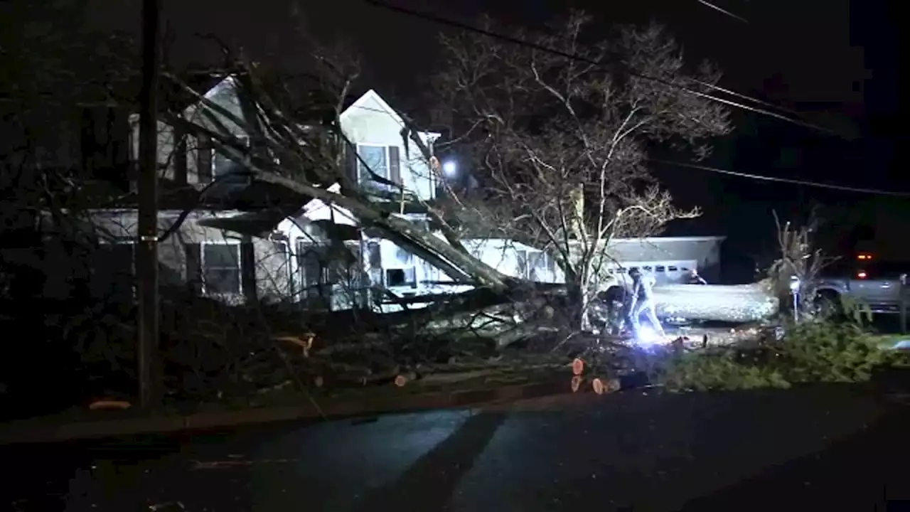 National Weather service to survey damage in Howell Township to determine if tornado hit