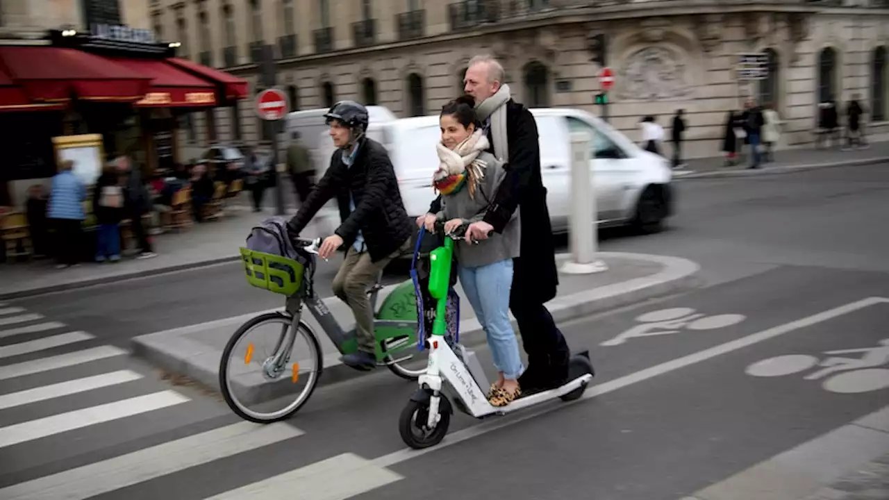 Paris votes on banning e-scooters for hire as pedestrians complain of 'a sort of anarchy'