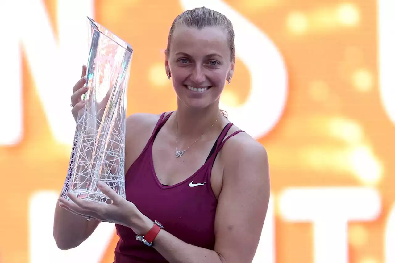 Kvitova levanta al cielo de Miami el trigésimo título de su carrera en WTA