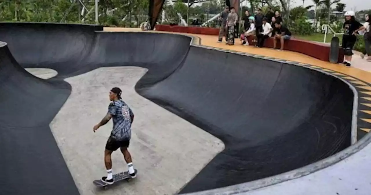 Calling all skaters: Singapore's largest outdoor skate park opens at Lakeside Garden