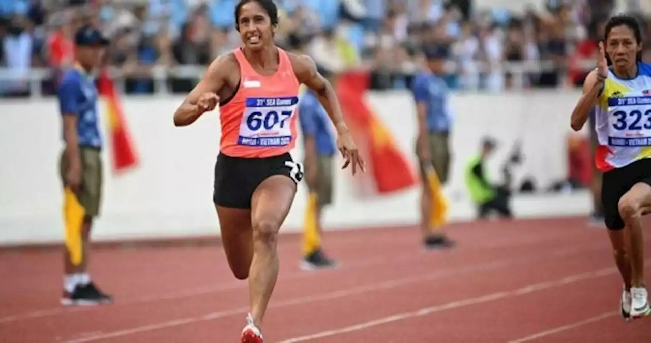 First Singaporean woman to go under 23s in 200m race: Shanti Pereira breaks national record