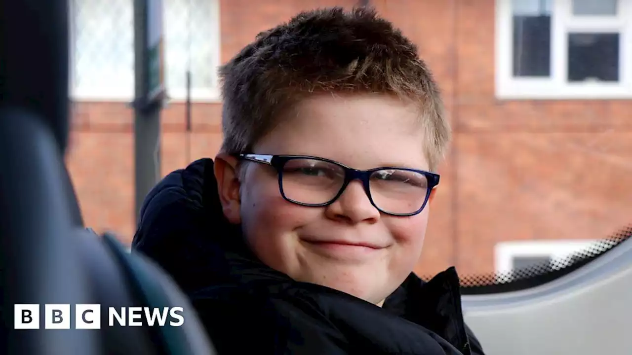 Boy, nine, on mission to ride every bus in city