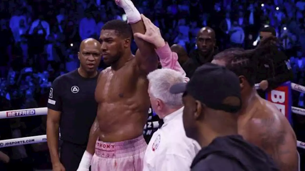 Joshua beats Franklin on points in London