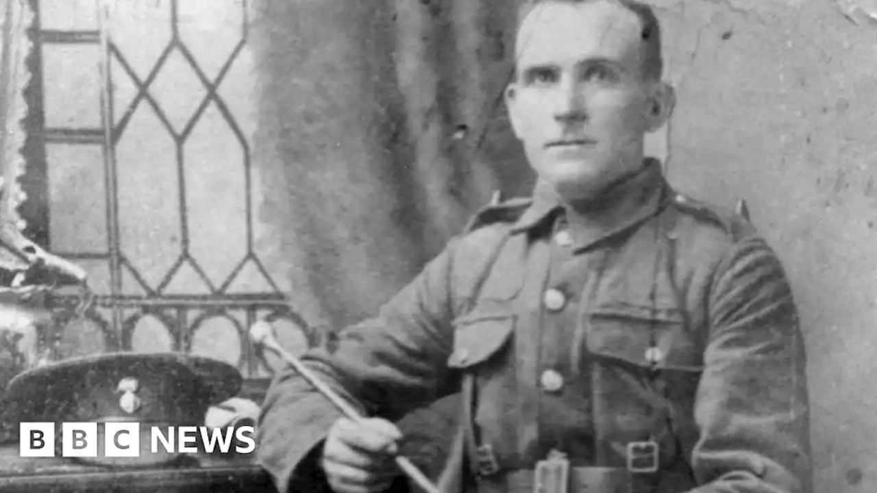 World War One: Somme soldier's medals issued more than 100 years later