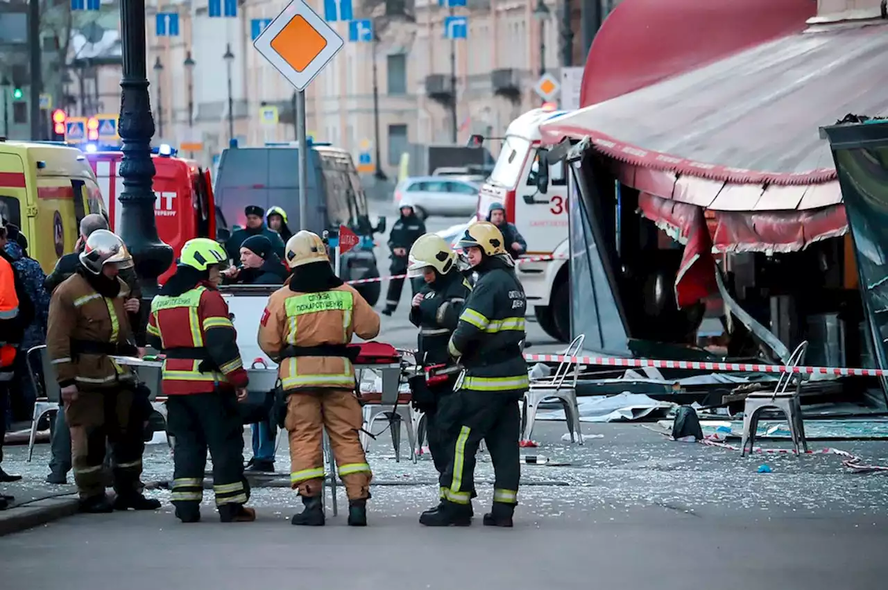 Explosion in St. Petersburg: Bombe tötet russischen Kriegsblogger (Video)