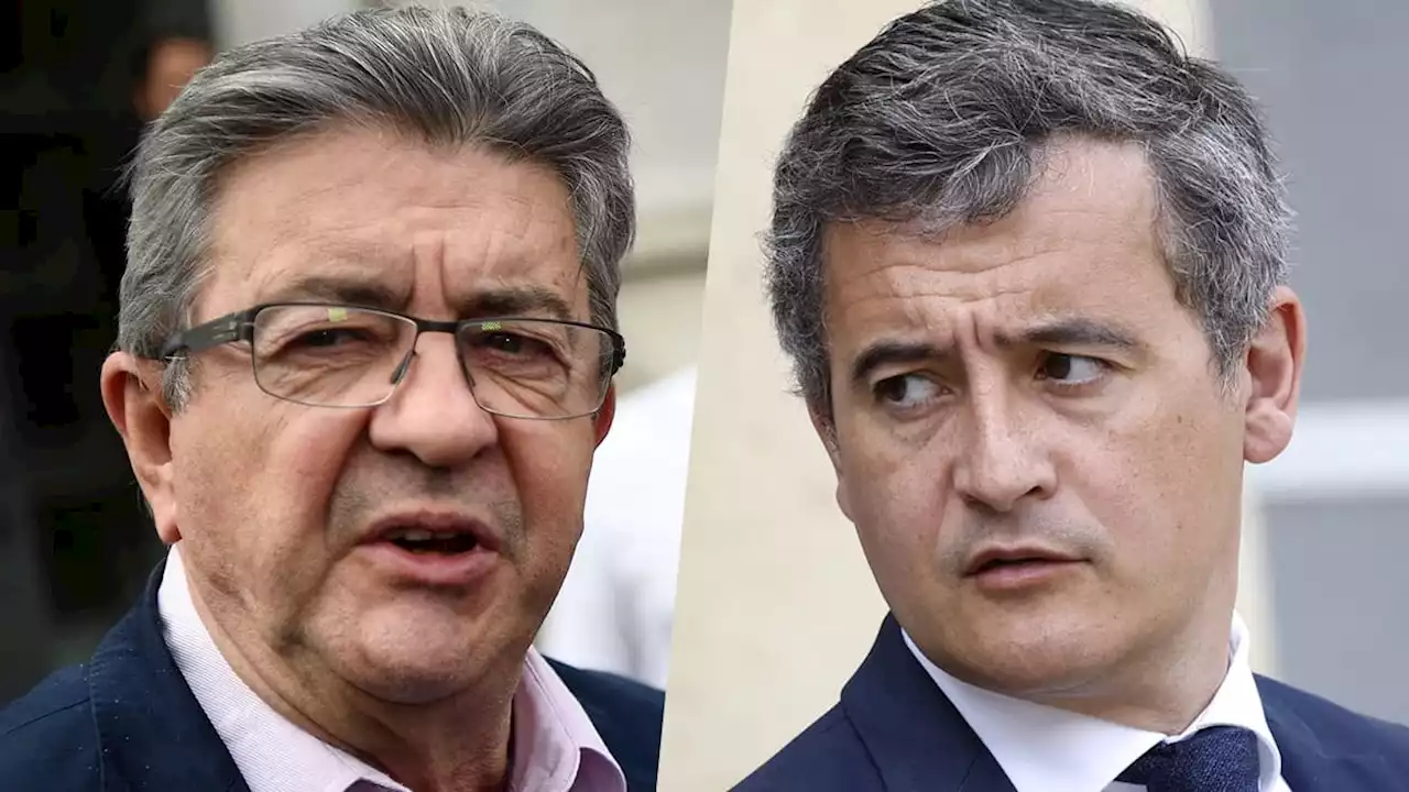 Réforme des retraites: Gérald Darmanin accuse Jean-Luc Mélenchon d'être 'pyromane'