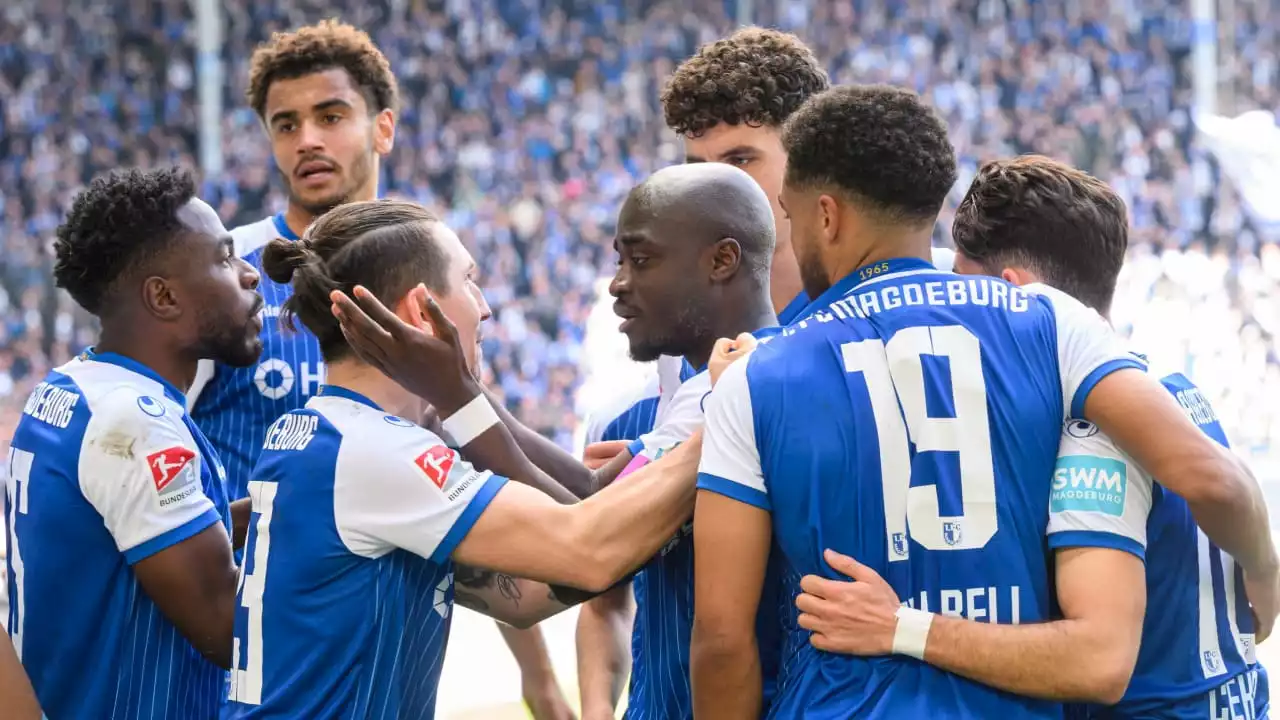 Magdeburg – Rostock 3:0: Magdeburg-Gala bei Schwartz-Debüt