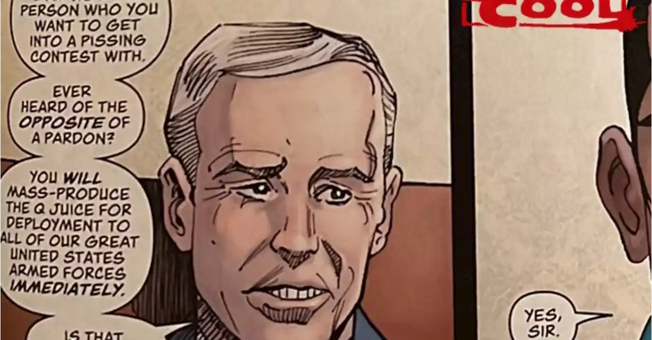 Joe Biden Makes First Appearance In DC Comics As President (Spoilers)