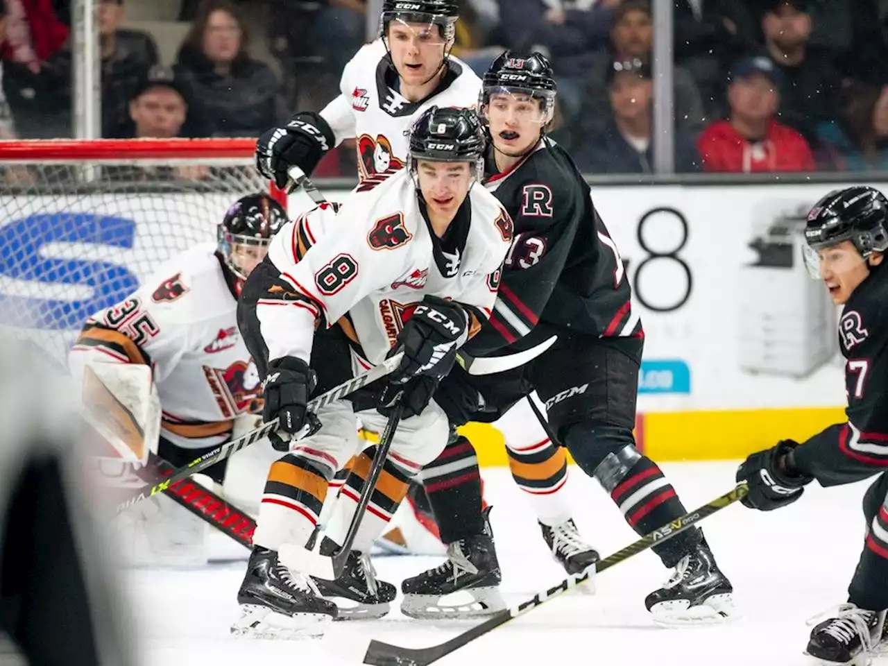 Hitmen rally, level WHL playoff series with Rebels in overtime