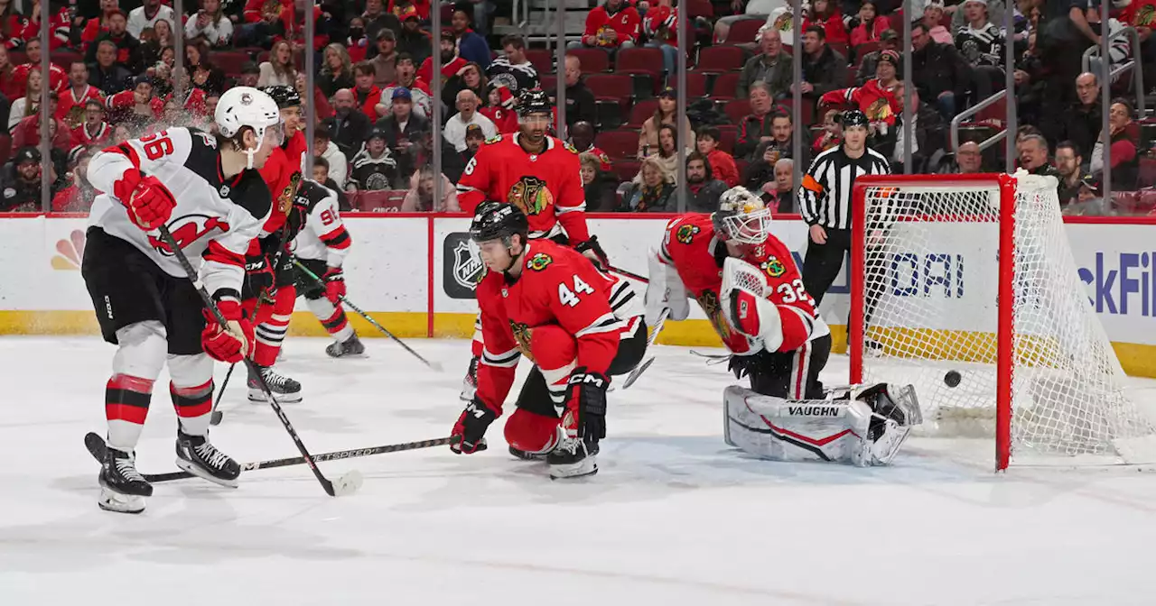 4 Devils with goal and assist in victory over Blackhawks