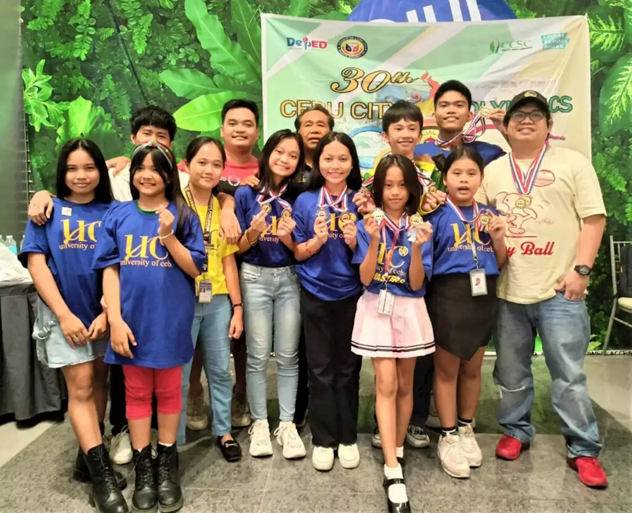 UC Webmasters bag 6 golds in 30th Cebu City Olympics chess competition