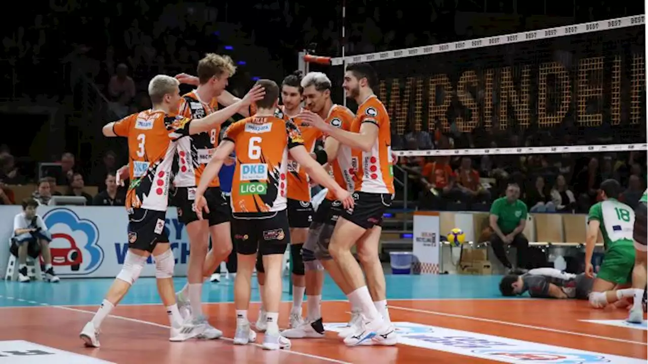 BR Volleys ziehen locker ins Halbfinale ein