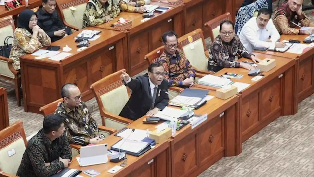 Mahfud MD Mau RUU Ini Disahkan, DPR Bisa Nangis