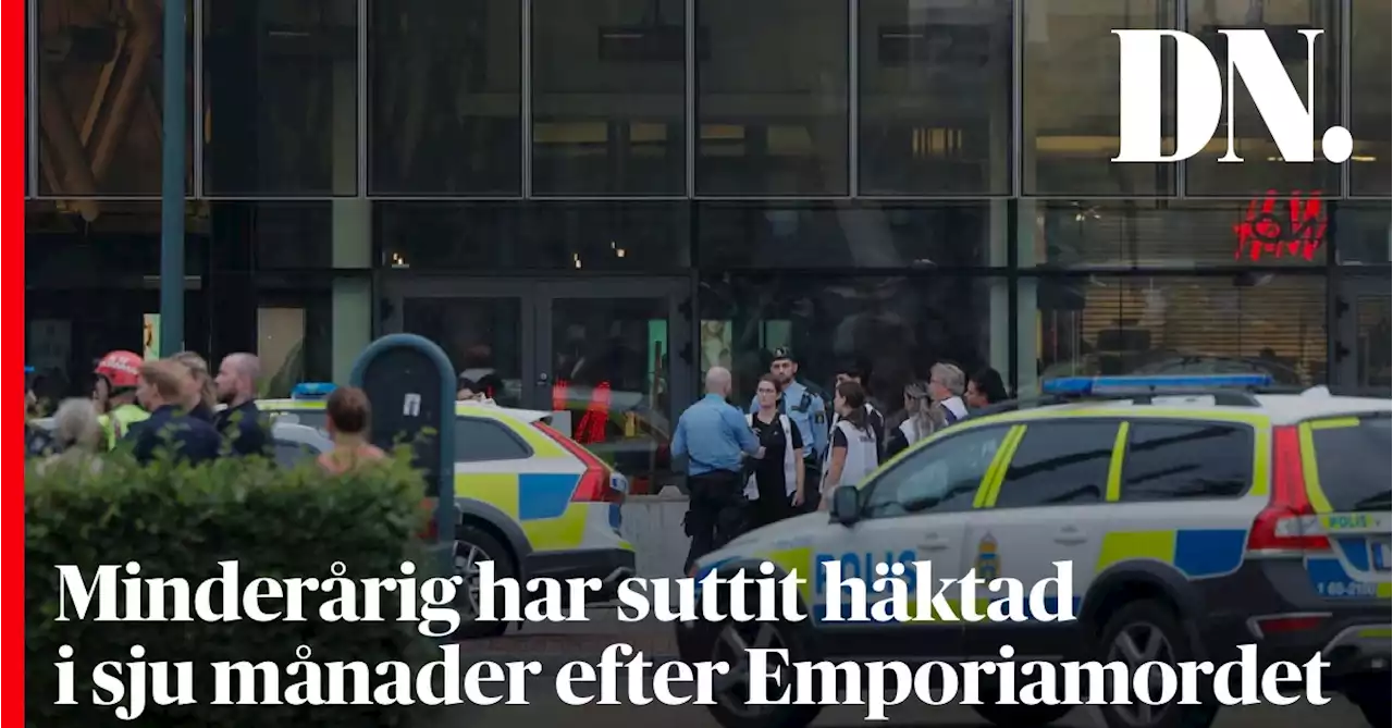 Minderårig har suttit häktad i sju månader efter Emporiamordet