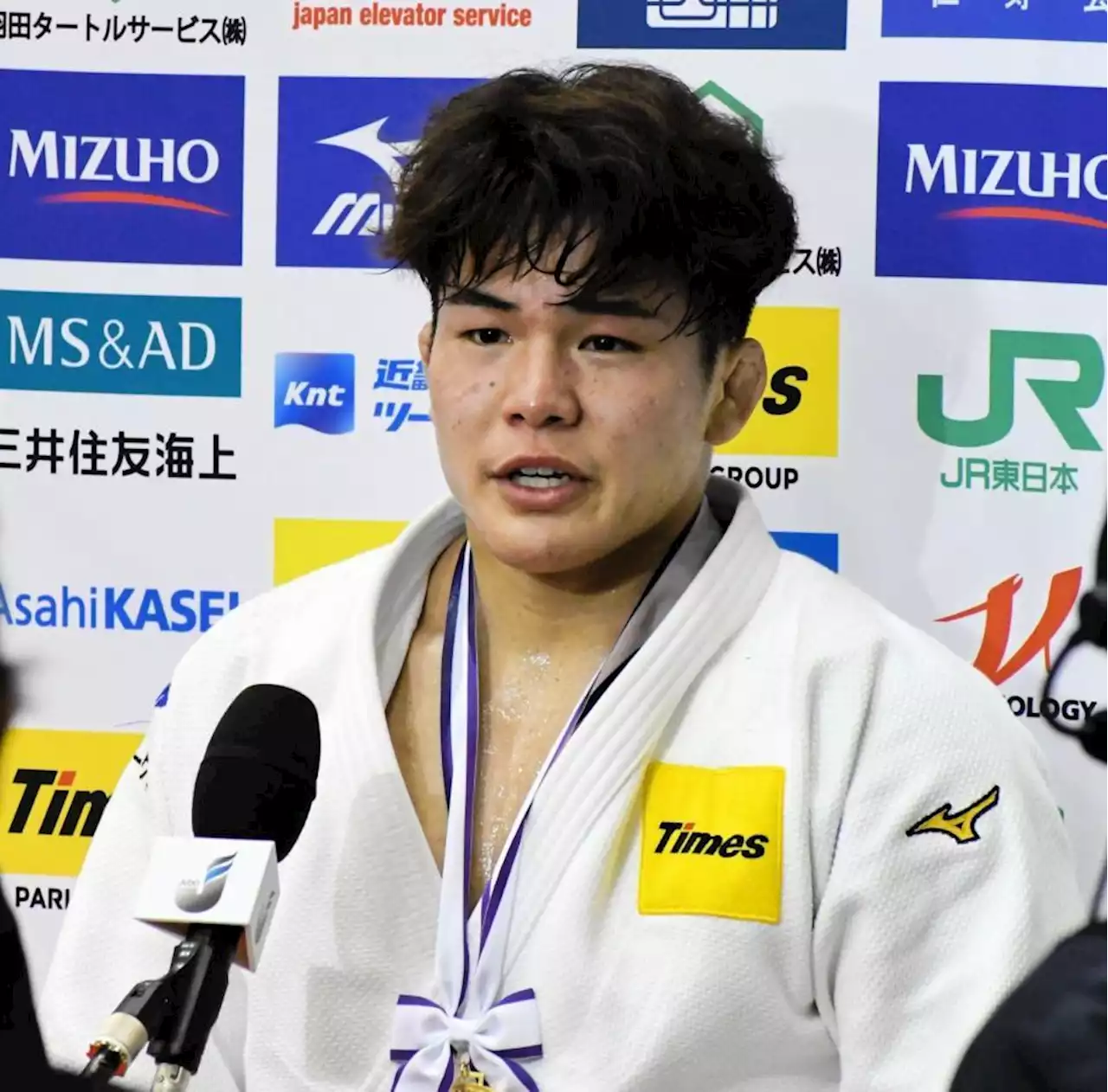 「顔も知らない人」からの激励で発奮 柔道・田嶋剛希、涙の初Ｖでパリ五輪アピール「もう辞めようかと」/デイリースポーツ online