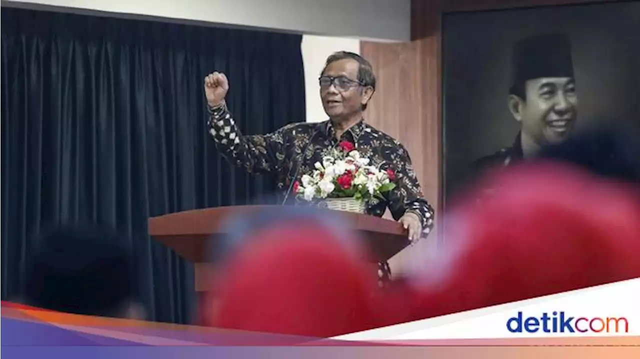 Mahfud: Bambang Pacul Bergurau soal Pengesahan RUU Tergantung Ketum Parpol