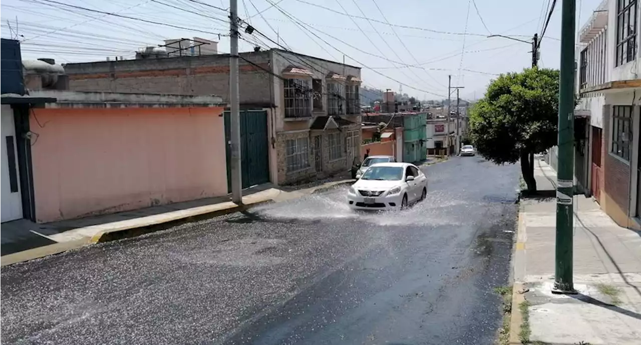 Reportan mega fuga de agua en Toluca; no hay solución inmediata, advierten | El Universal