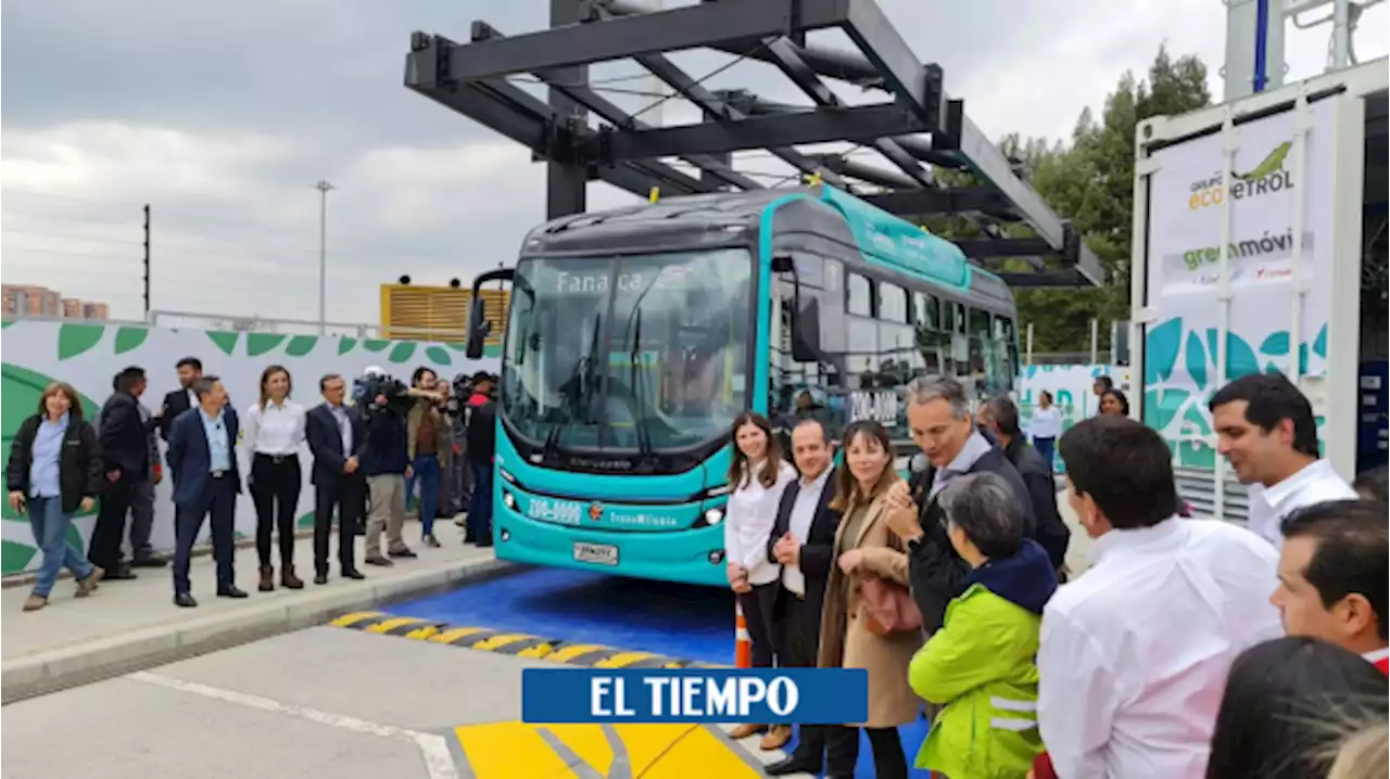 En agosto comenzará a rodar en Bogotá el primer bus que funcionará con hidrógeno