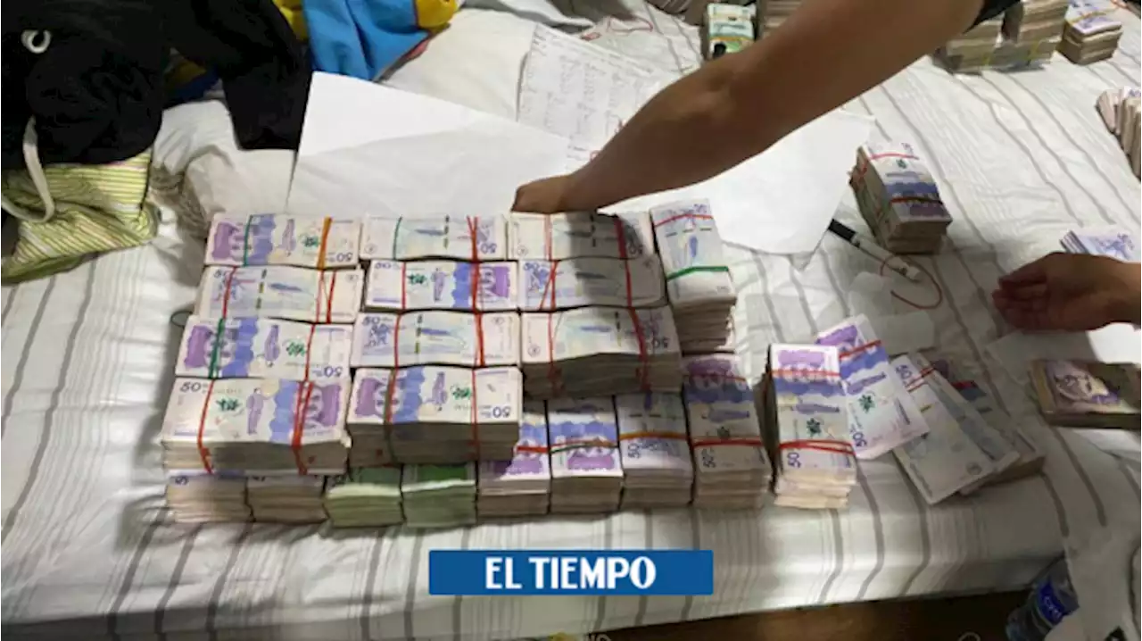 Golpe al 'clan del Golfo' en Medellín: les decomisaron 13 mil millones de pesos