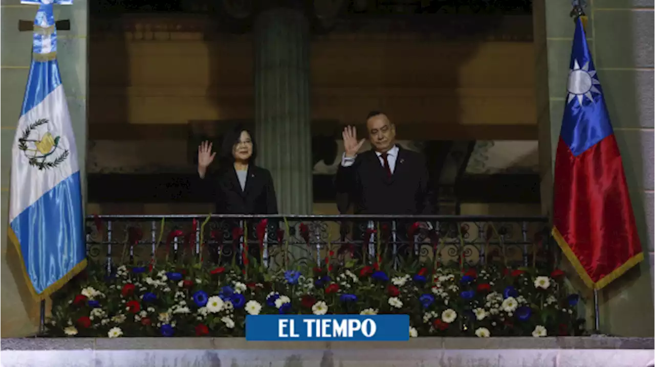 Presidenta de Taiwán inicia visita a Guatemala, tras polémica escala en EE.UU.