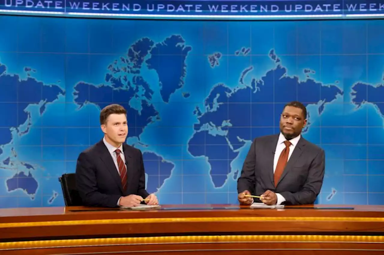 ‘SNL’: Michael Che Pulls Epic April Fool’s Prank On Colin Jost During Weekend Update: ‘That’s The Meanest Thing You’ve Ever Done’