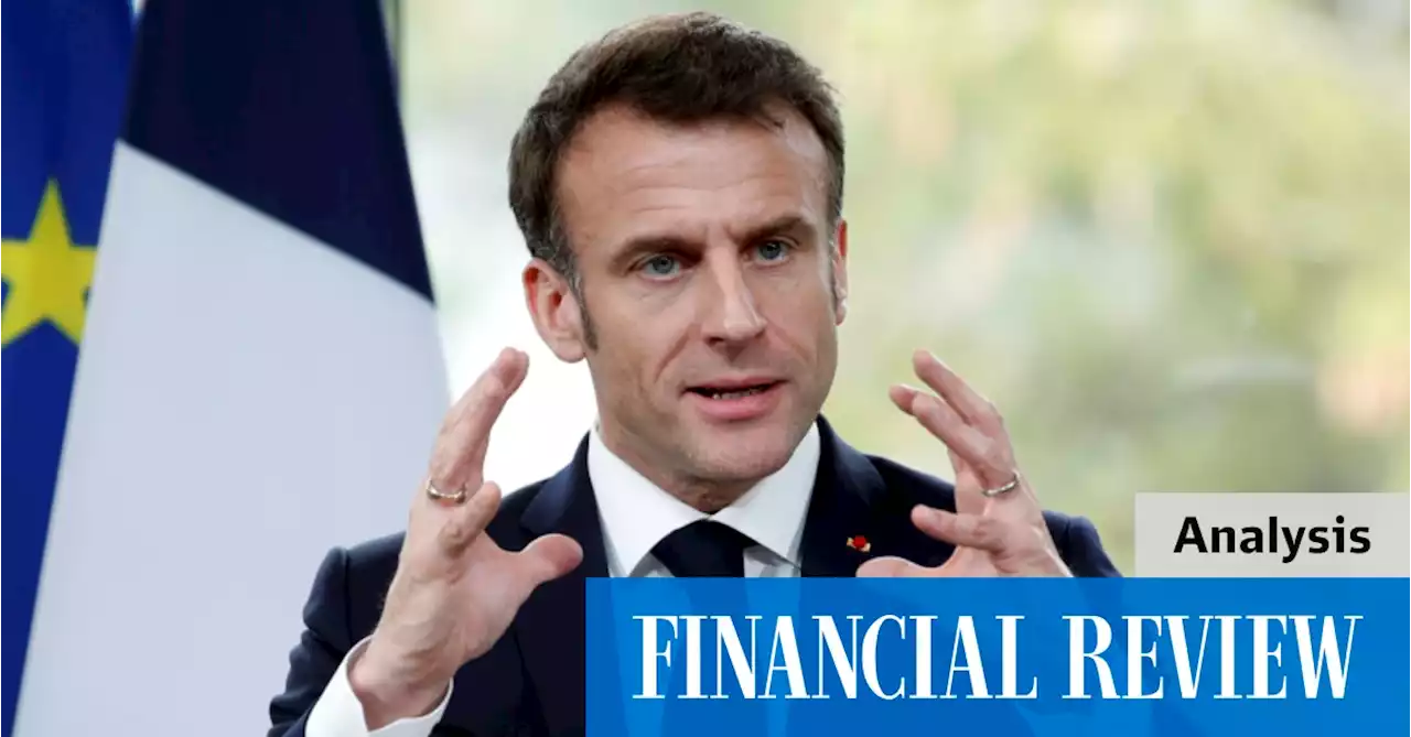 Macron heads to Beijing, as Europe wrestles with the China challenge