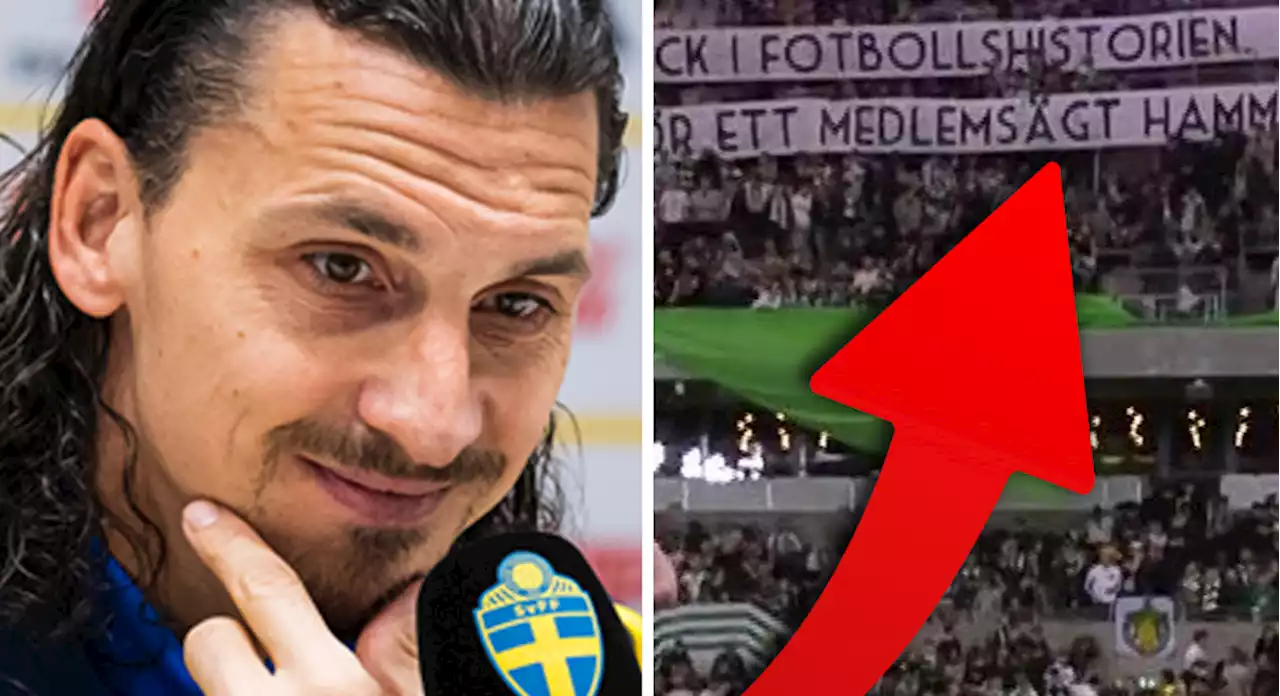 Bajen-supportrar kritiserade Zlatans Qatar-utspel