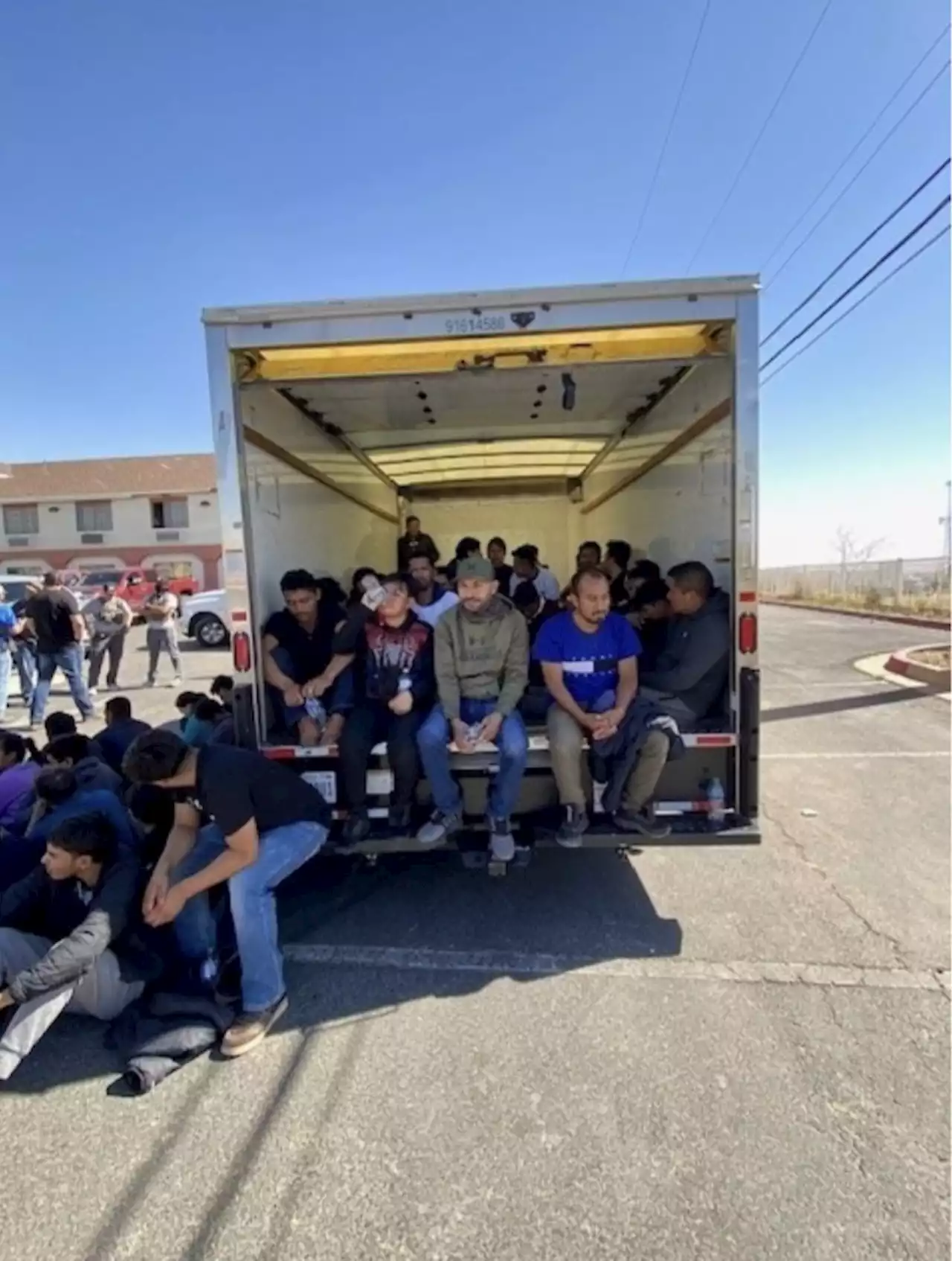 Border agents find 58 migrants crammed in Penske truck in alleged human smuggling