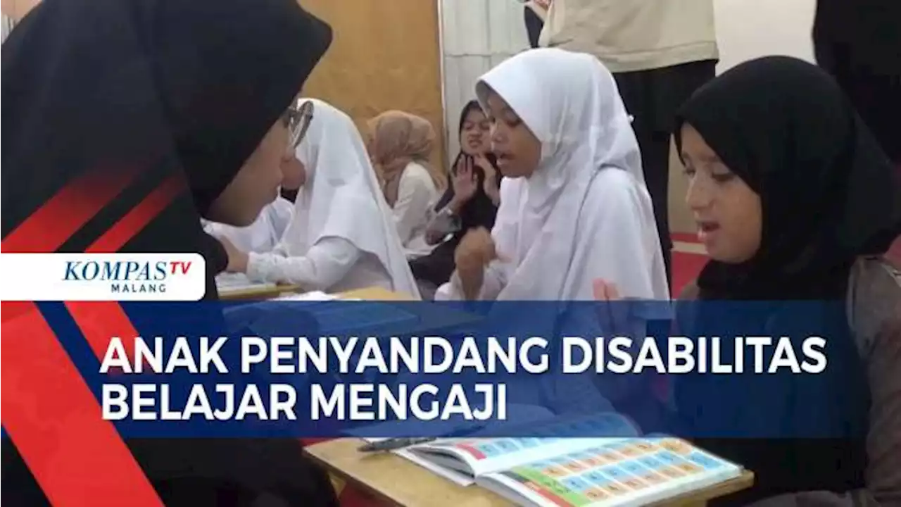 Melihat Kegiatan Ramadan di Rumah Quran Penyandang Disabilitas di Malang