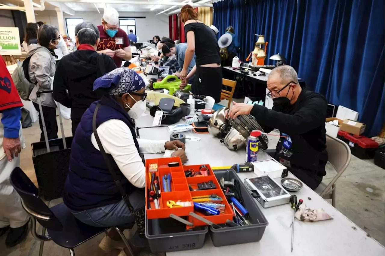 The Repair Café is back, on a mission against ‘trashing everything’