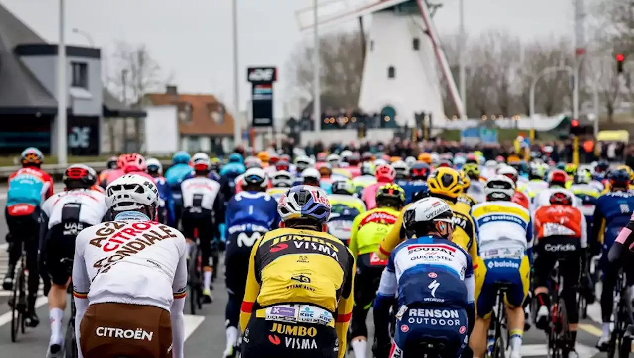 VIDEO Tour des Flandres une énorme chute secoue le peloton Alaphilippe tombe lui aussi