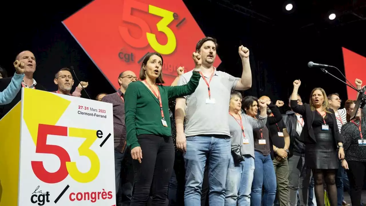 Sophie Binet arrive à la tête d'une CGT fracturée par son prédécesseur